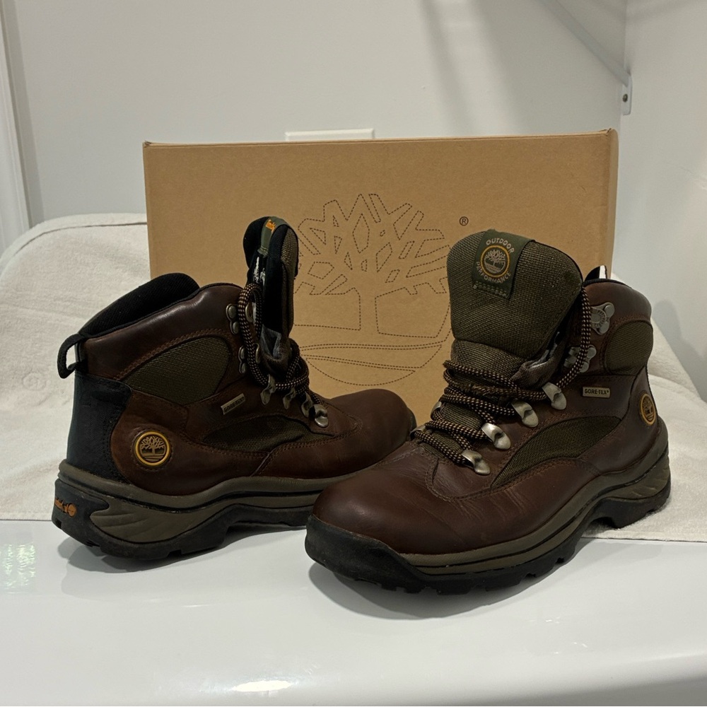 Timberland Ladies chocolate Brown Leather Boots